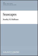 Seascapes SATB choral sheet music cover